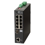 RuggedNet GPoE+ Mi 1xLC 8xRJ-45 2xDC